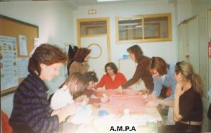 Foto de reunión de AMPA
