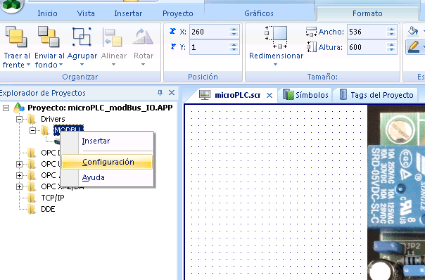 Indusoft scada, configuración del driver de comunicaciones