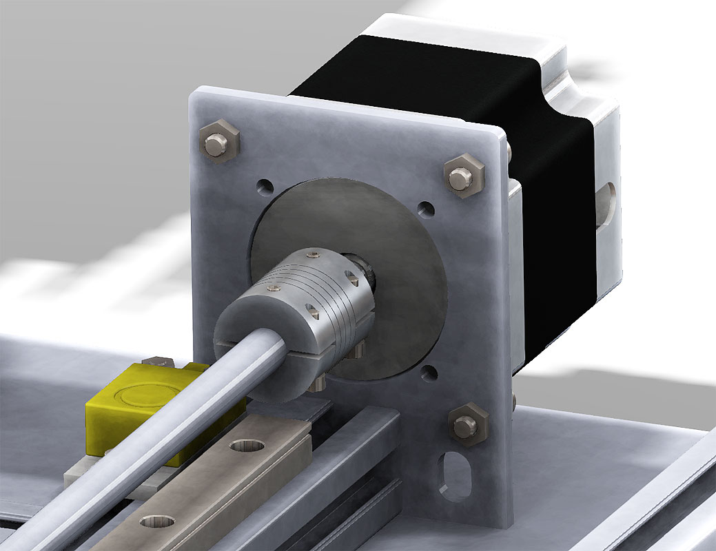 Soporte motor paso a paso Nema 23